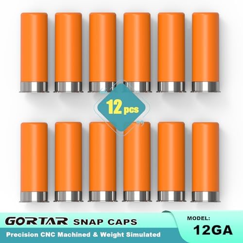 Snap Caps Training Dummy Rounds Practice Safe Loading Firing Close to Real Weight