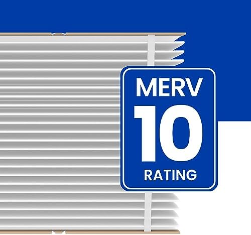 AprilAire 401 Replacement Furnace Filter for AprilAire 2400, Space-Gard 2400 Whole-House Air Purifiers - MERV 10, 16x25x6 Air Filter (Pack of 1)