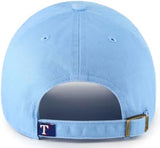 47 Brand MLB Alternate Color Primary Logo Clean Up Adjustable Baseball Cap Hat, Adult One Size Fits All