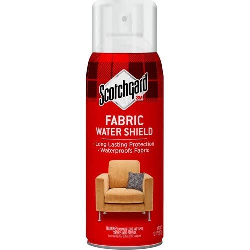Scotchgard Fabric Water Shield, 120 Ounces (Twelve, 10 Oz Cans), Repels Water, Ideal for Couches, Pillows, Furniture, Shoes and More, Long Lasting Protection