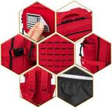 QT&QY 25L/35L/45L Military Tactical Backpack For Men Molle Daypack 3 Day Bug Out Bag Hiking Rucksack With Bottle Holder