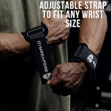 Gymreapers Weight Lifting Hooks (Pair), Heavy Duty Power Wrist Straps Hand Grip Support For Deadlifts, Pull Ups, Shrugs - Gym Gloves For Men and Women