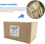 Eco-Stix Fatwood Fire Starter Kindling Firewood Sticks Bulk Packaged Firestarters 100% All Natural Resin Ocote Pine 10 Lbs