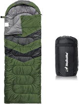 MalloMe Sleeping Bags for Adults Cold Weather & Warm - Backpacking Camping Sleeping Bag for Kids 10-12, Girls, Boys - Lightweight Compact Camping Essentials Gear Accessories Hiking Sleep Must Haves