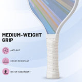 DULCE DOM Pickleball Paddles Set of 2/4 - USAPA Approved, Fiberglass Surface Pickleball Racket with 4 Indoor Outdoor Pickleball Balls and Pickleball Bag, Ideal Training Equipment Gift for Men & Women