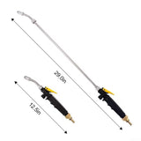 Oniissy Sprayer Wand, Sprayer, Adjustable Stainless Steel Replacement Garden Sprayer Wand with Shut Off Valve