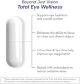 Eye Health Supplement – 14 Essential nutrients for Clear Vision, Blue Light Protection, and Long-Term Eye Health. Supports Clarity and Eye Wellness. 60 Capsules. (1 Pack)