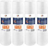 Aquaboon 5 Micron 20 x 4.5 Whole House Sediment Filter Cartridge 20 inch Water Filter Replacement Compatible with DGD-5005-20, FP25B, AP810-2, 4-Pack