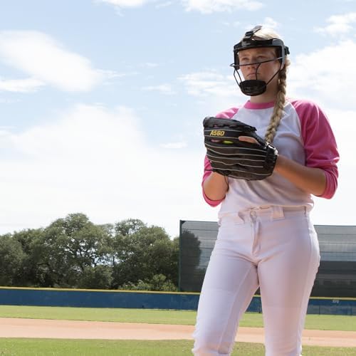 Champion Sports Steel Softball Face Mask - Classic Fielders Masks for Adults - Durable Head Guards - Premium Sports Accessories for Indoors and Outdoors - Multiple Styles