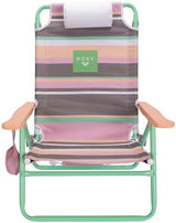 Roxy Beach Chair – Lightweight Folding Chair with Adjustable Recline and Cup Holder – Portable and Durable Chairs for Beach, Camping, or Outdoor Events