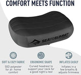 Sea to Summit Aeros Premium Inflatable Travel Pillow, Large (16.5 x 11), Magenta