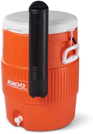 Igloo Sports Cooler Water Beverage Dispenser, Insulated 5 & 10 Gallon Water Cooler, Insulated Drink Dispenser with Spout, Portable Handwashing Stations
