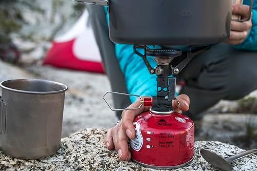 MSR PocketRocket Deluxe Ultralight Camping and Backpacking Stove