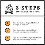 Fatwood Firestarter Kindling Sticks, 25 lbs