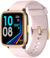 Fitness Tracker Watch with Heart Rate Monitor, Activity Tracker with Pedometer, Sleep Monitor, Calories & Step Counter, 5ATM Waterproof Smart Watch for Women Men Health Fitness Watch for Sports