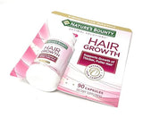 Nature's Bounty Hair Growth Supplement, 1 Per Day, Clinically Shown to Support Thicker, Fuller Hair, with Biotin, Silicon & Arginine, 90 Capsules