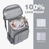 Maelstrom Cooler Backpack - 35/50 Can Insulated Soft Cooler Lunch Bag for Camping, Beach, Hiking & Shopping