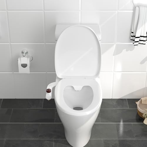 Bio Bidet Essential Toilet Bidet Attachment, 1 Pack, White