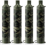 Membrane Solutions Straw Water Filter, Survival Filtration Portable Gear, Emergency Preparedness, Supply for Drinking Hiking Camping Travel Hunting Fishing Team Family Outing
