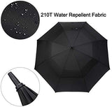G4Free 47/54/62/68 Inch Automatic Open Golf Umbrella Oversize Extra Large Double Canopy Vented Windproof Waterproof Stick Umbrellas