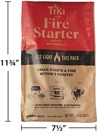 Fire Starter 10-Pack – Easy-to-Use Wood Pellet Fire Starters for Smokeless Outdoor Fire Pits & Indoor Fireplaces, Quick Lighting for Smokeless Fires, Ideal for Camping, Backyard, and Fireplaces