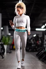 Fitgriff® Running Belt for Men & Women - Secure Jogging Pouch for Phone, Keys & Essentials - For All Cell Phones