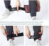 Sportneer Adjustable Ankle Weights 1 Pair 2 4 6 8 10 Lbs Leg Weight Straps for Women Men, Weighted Ankle Weights Set for Gym,Fitness, Workout,Walking, Jogging,1-5 lbs Each Ankle, 1 Pair 2-10 lbs