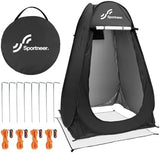 Sportneer Pop Up Privacy Shower Tent, Portable Changing Room Pop Up Changing Tent 75inches x 47inches x 47inches Shower Tent with Carry Bag for Camping & Beach, Easy Set Up, Foldable