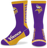 For Bare Feet Unisex Kid's NFL MVP Crew Sock Youth