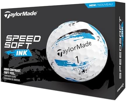 TaylorMade Golf Speed Soft Ink Golf Balls