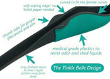 Tinkle Belle Female Urination Device/Portable Urinal with Case -Stand to Pee While Staying Fully Clothed. Easy, Compact, Reliable for Hiking/Camping/Travel/Concerts/Festivals/Dirty Toilets