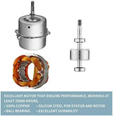 Tech Drive Very-Quiet 70 CFM, 2.0 Sone Bathroom Ventilation and Exhaust Fan With LED light 4000K 600LM(70CFM),Ceiling Mounted Fan,Easy to Install