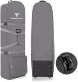 Golf Travel Bags for Airlines with Adjustable Support Rod and Detachable Shoulder Straps, Soft Foldable Golf Club Travel Covers, 900D Heavy Duty Oxford -Universal Size