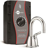 InSinkErator HOT150 Instant Hot Water Dispenser System - Faucet & Tank, Chrome, H-HOT150C-SS