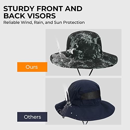 KastKing Sol Armis UPF 50 Boonie Hat - Sun Protection, Fishing, Beach & Hiking, Paddling, Rowing, Kayaking