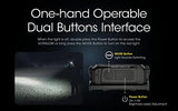Nitecore NU25 400 USB-C Rechargeable Headlamp, Lightweight, Dual Beam, with Red Lighting for Hiking, Climbing, and Camping, with Organizer