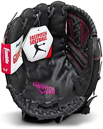 Franklin Sports Girls Softball Glove-Women's Windmill Fastpitch+Slowpitch Softball Glove-Right and Left Hand-Adult