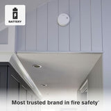 First Alert SMCO210V, 10-Year Sealed Battery Combination Smoke & Carbon Monoxide Alarm with Voice & Location Alerts, 1-Pack
