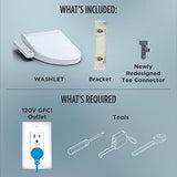 TOTO SW3074#01 WASHLET C2 Electronic Bidet Toilet Seat with PREMIST and EWATER+ Wand Cleaning, Elongated, Cotton White