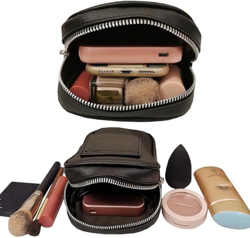 Larswon Women's Waist Pack, Black, Small