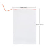 20Pcs Kikhope Fruit Protection Bags, 21"x14" Garden Netting Bags with Drawstring, Fruit Netting Bags, Fruit Tree Bags, Netting Barrier Bags for Protecting Fruits and Vegetables