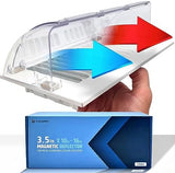 Powerful Magnetic Vent Air & Heat Deflector (2 Pack) for Ceiling, Floor and Wall - Will Never Fall Off - Adjustable from 9.2” to 16” - Super Strong Neodymium Magnets (Upgraded Design) | Patent Pending