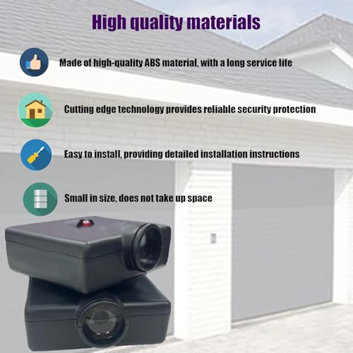 Garage Door Sensor GSTB-R STB-BL, Replacement for Genie/Overhead Garage Door Sensors, Garage Sensor for Genie Garage Door Openers Manufactured After 1993. (Receiving&Sending).