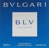 Bvlgari BLV Pour Homme Eau De Toilette Spray, 3.4 Ounce