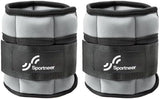 Sportneer Adjustable Ankle Weights 1 Pair 2 4 6 8 10 Lbs Leg Weight Straps for Women Men, Weighted Ankle Weights Set for Gym,Fitness, Workout,Walking, Jogging,1-5 lbs Each Ankle, 1 Pair 2-10 lbs