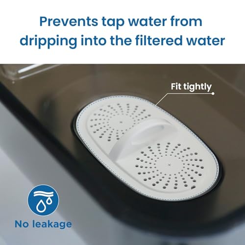 [Original] Waterdrop WD-PF-01A Plus NSF Certified Replacement Filters for All Waterdrop Pitcher and Dispenser Filtration System, Reduces PFAS, PFOA/PFOS, Last Up to 200 Gallons (6 Packs)