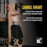 Self-Locking Weight Lifting Belt - Premium Weightlifting Belt for Serious Functional Fitness, Weight Lifting, and Olympic Lifting Athletes - Lifting Support for Men and Women - Deadlift Training Belt