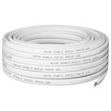 18 Gauge Marine Wire 18 AWG Duplex Marine Grade Wire,50ft Tinned Copper Oxygen-Free Insulated Red& Black Electrical Cable for Boat/Automotive/RV/Camper/Trailer Outdoor Use