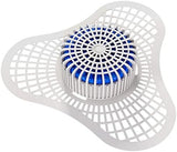 Urinal Screen Deodorizer (12 Pack) with Urinal Cakes Ocean Breeze Scent, Anti-Splash Urinal Deodorizer