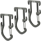 M-Tac Carabiner Clip Molle Compatible Snap Hook for Tactical Vest Backpack D-Ring